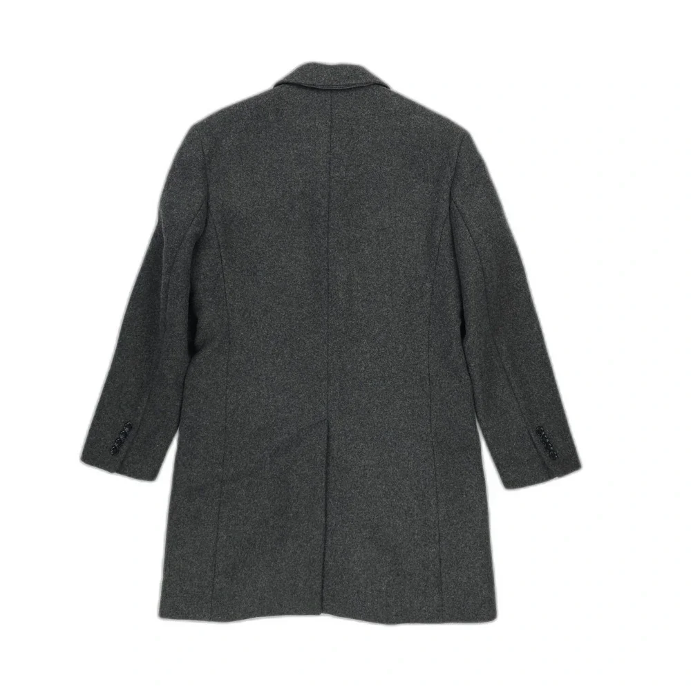 NEW J Crew Thompson Topcoat Wool Old Money Quiet Luxury Preppy Minimal Military